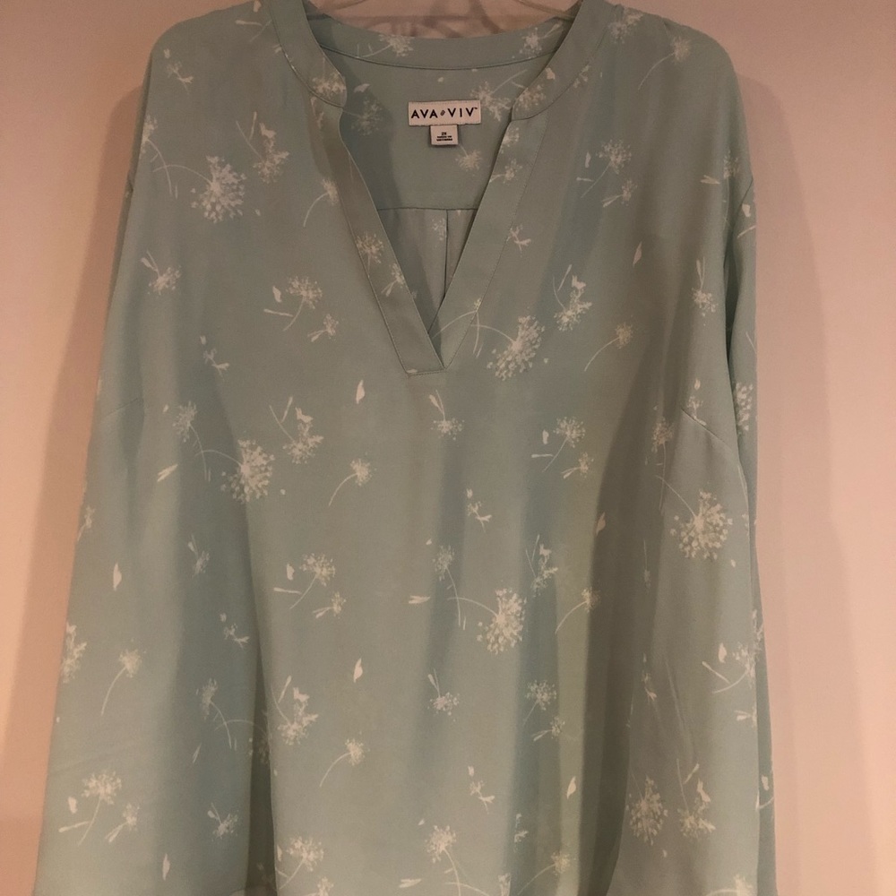 Ava & Viv long sleeve blouse
